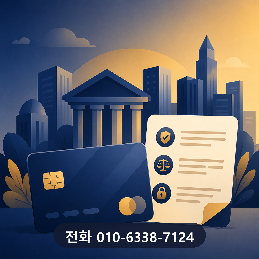 KB국민카드 카드깡 카드사 약관 확인 이미지